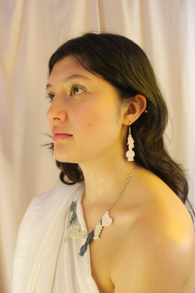 Birth of Venus Body Earrings - Marshmallow Pink - Sour Cherry