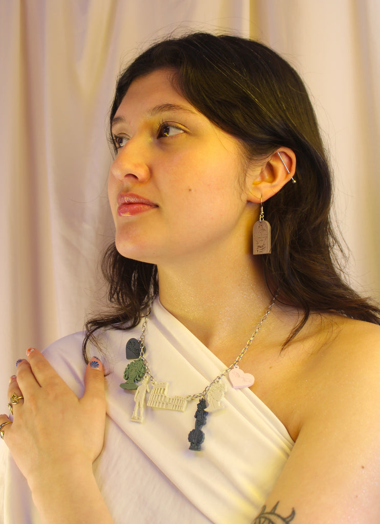 Venus De Milo Earrings - Lavender - Sour Cherry