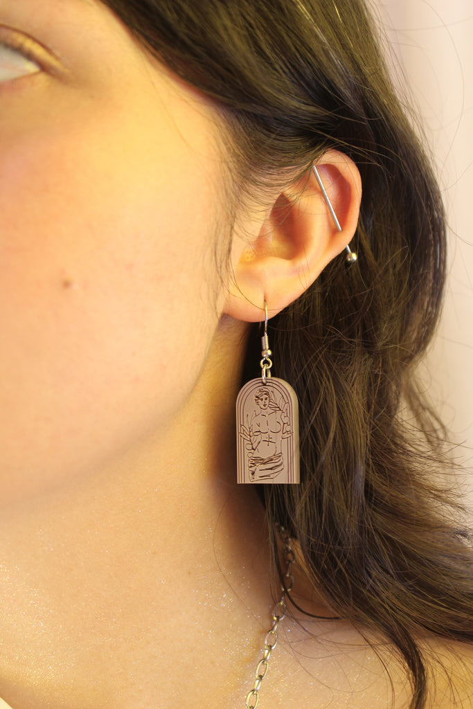 Venus De Milo Earrings - Lavender - Sour Cherry