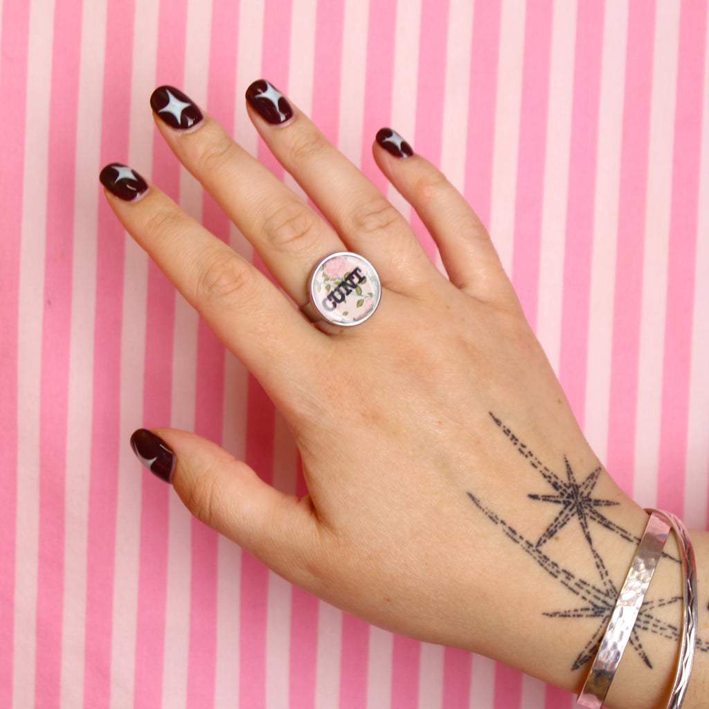 Floral Cunt Ring - Sour Cherry