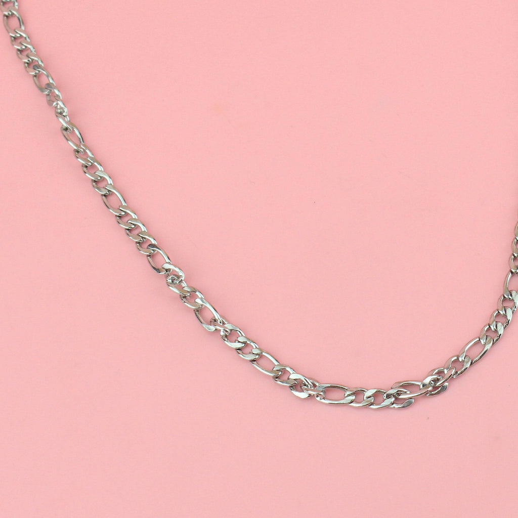 16 Inch Figaro Chain Necklace - Sour Cherry