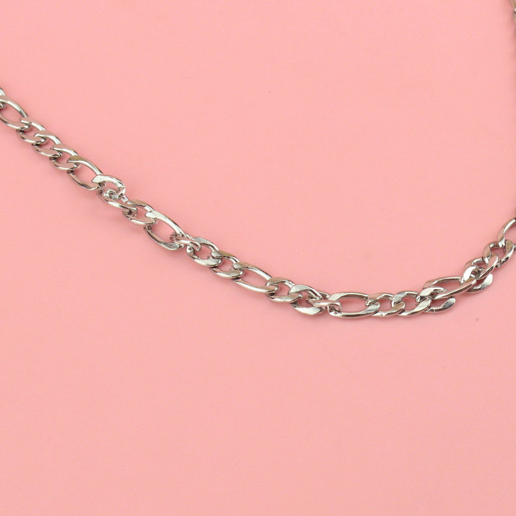 16 Inch Figaro Chain Necklace - Sour Cherry