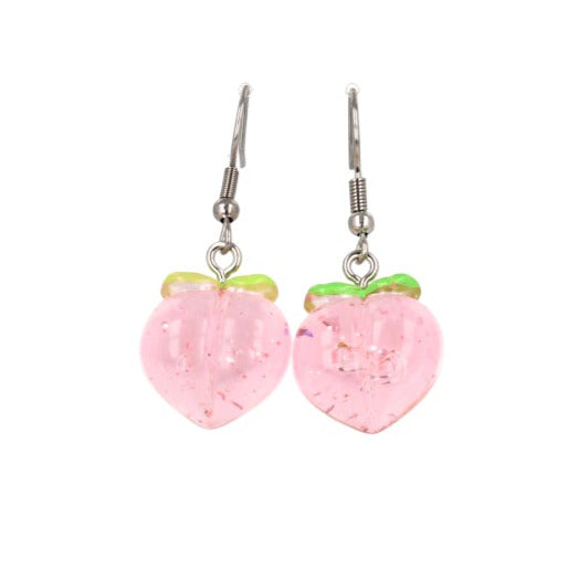 Just Peachy Earrings - Sour Cherry