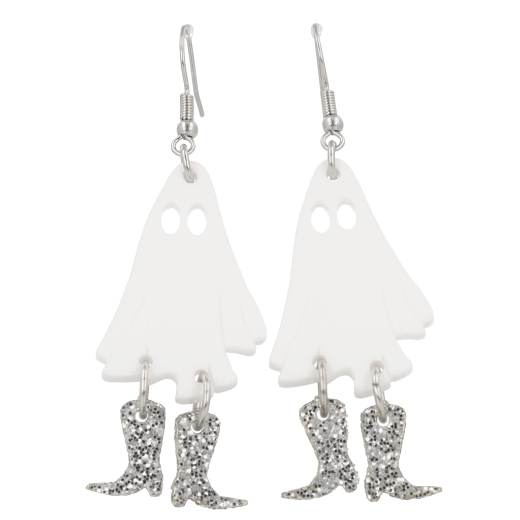 Let's Go Ghouls Earrings - Sour Cherry