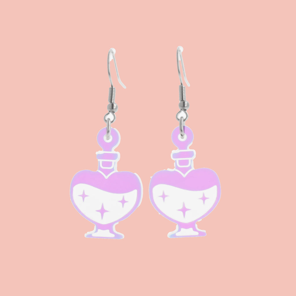 Love Potion Earrings - Sour Cherry