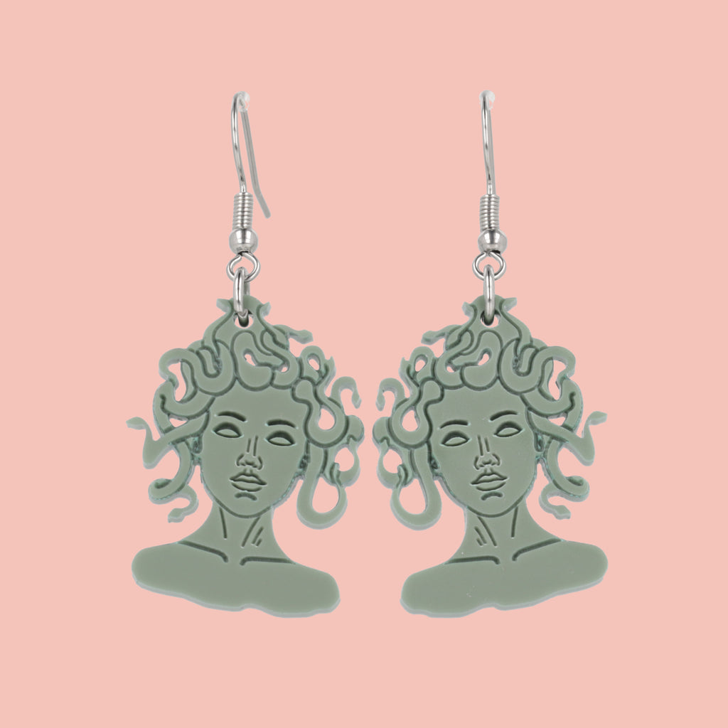 Medusa Earrings - Sour Cherry