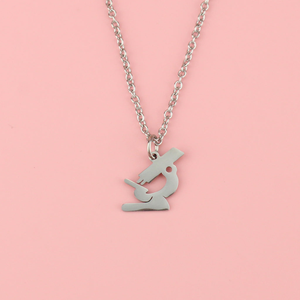 Microscope Necklace - Sour Cherry