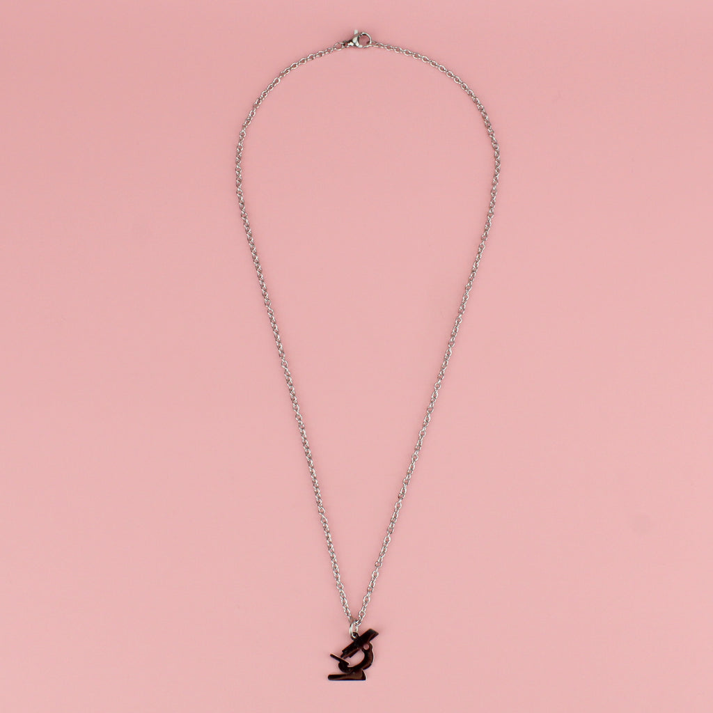 Microscope Necklace - Sour Cherry