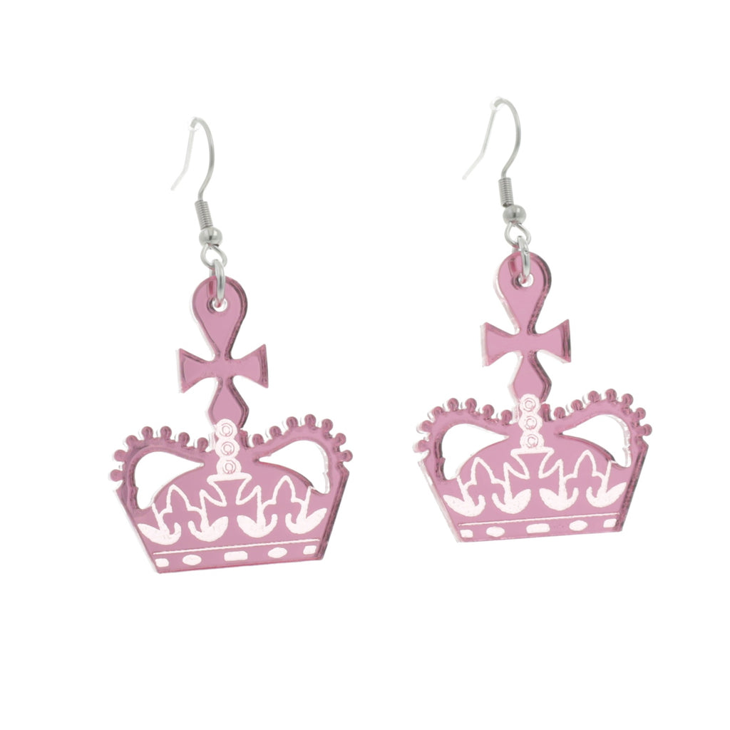 Now Prance, My Queen! Earrings - Sour Cherry