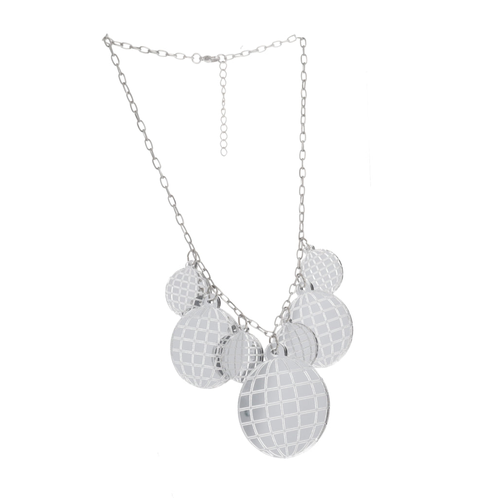 Party Like It's 1999 Disco Necklace - Sour Cherry