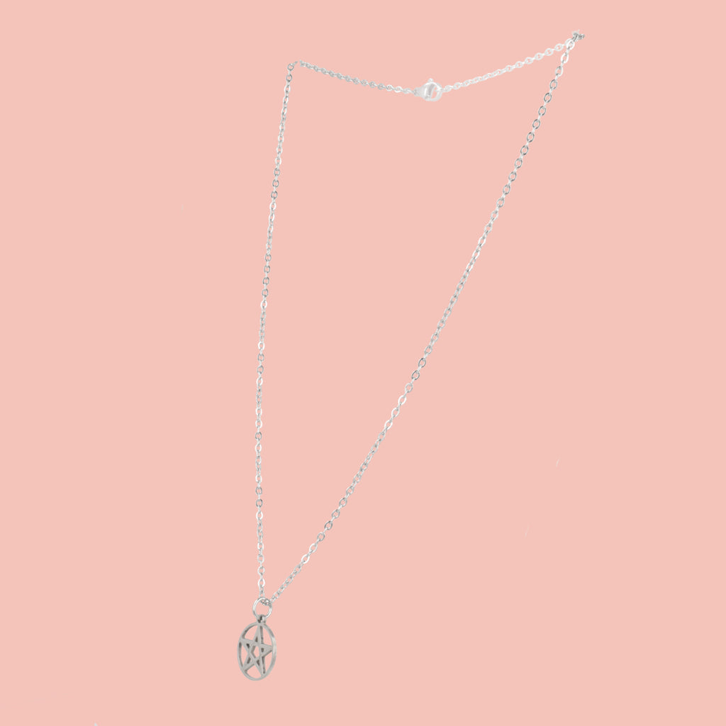 Pentagram Necklace - Sour Cherry