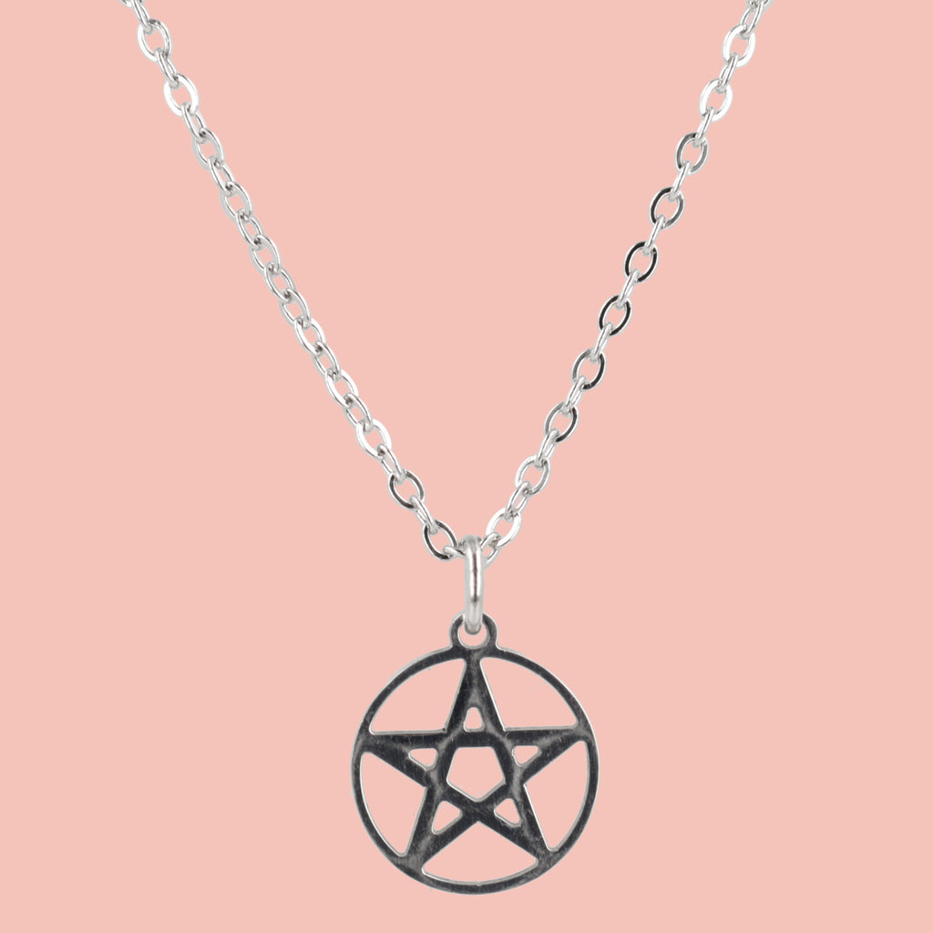 Pentagram Necklace - Sour Cherry
