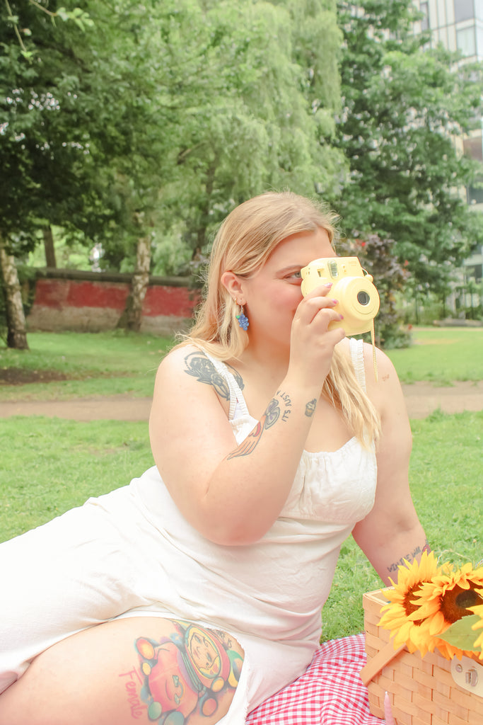 Blueberry Earrings - Sour Cherry