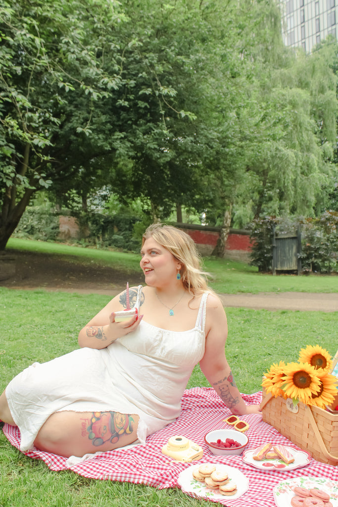 Pump Up The Jam Necklace - Blueberry - Sour Cherry