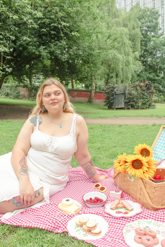 Pump Up The Jam Earrings - Blueberry - Sour Cherry