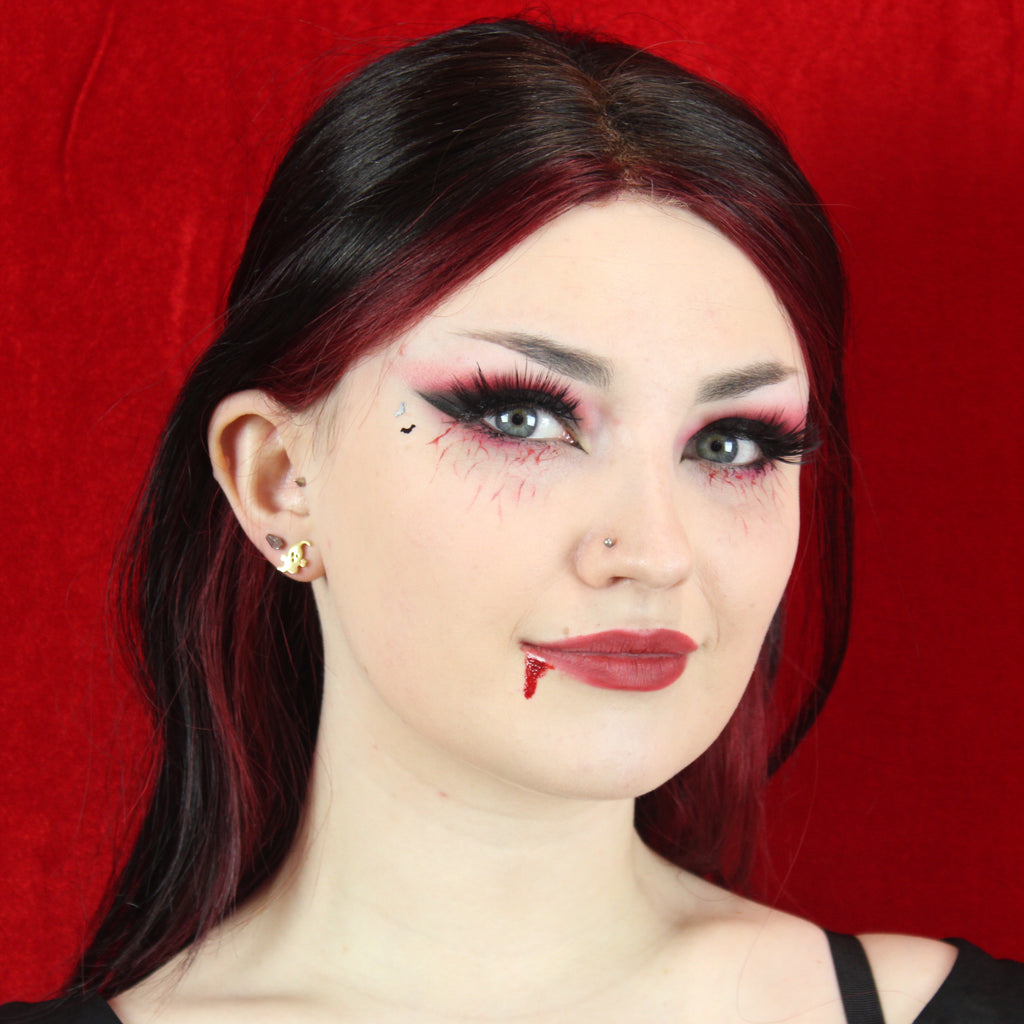 Pumpkin & Ghost Stud Earrings (Gold Plated) - Sour Cherry