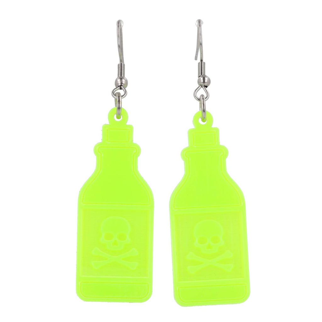 Radioactive Poison Earrings - Sour Cherry