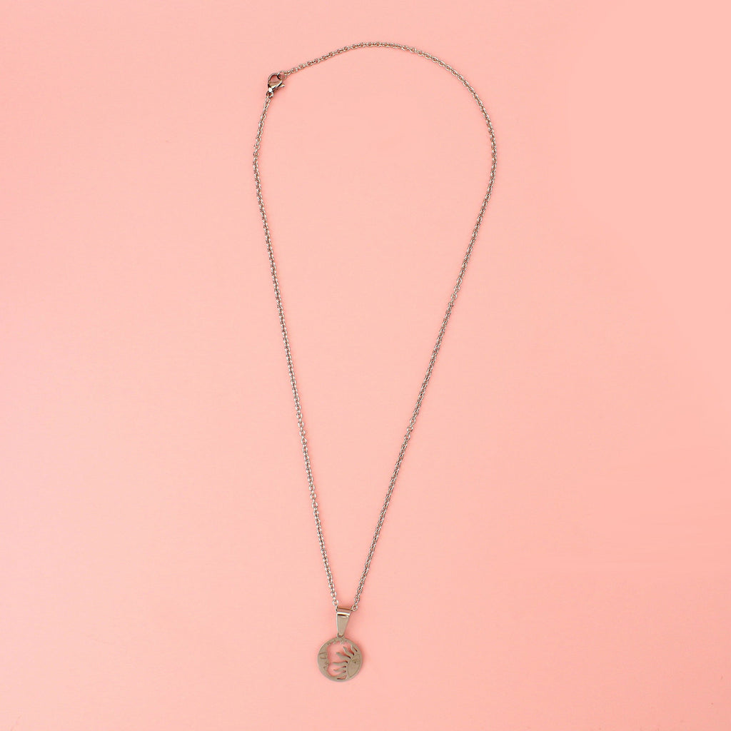 Sunset Pendant Necklace - Sour Cherry