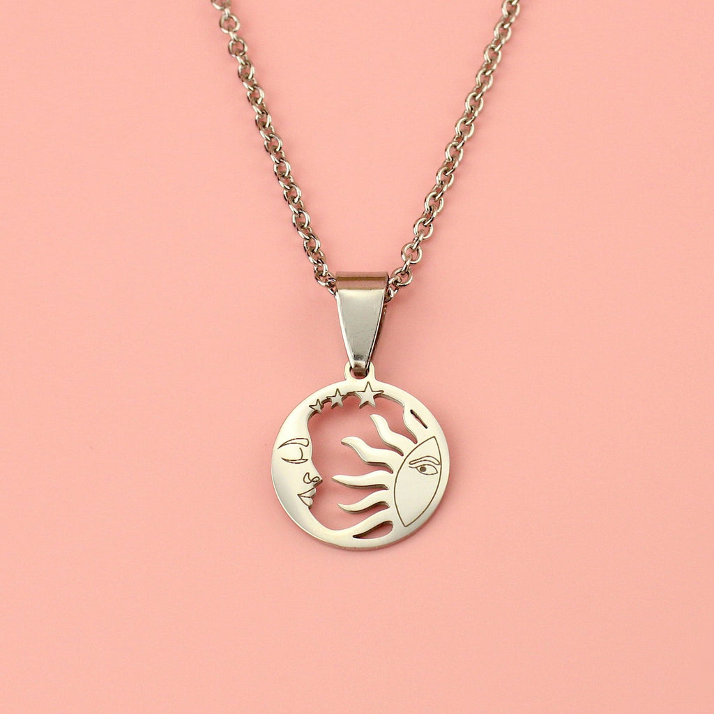 Sunset Pendant Necklace - Sour Cherry