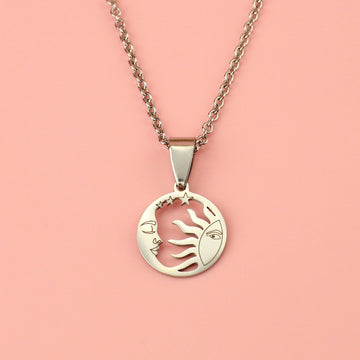Sunset Pendant Necklace - Sour Cherry