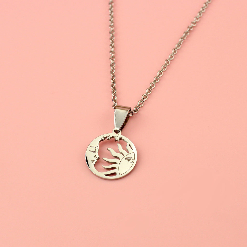 Sunset Pendant Necklace - Sour Cherry