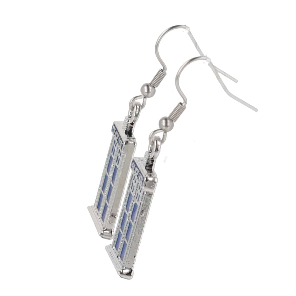Tardis Earrings - Sour Cherry