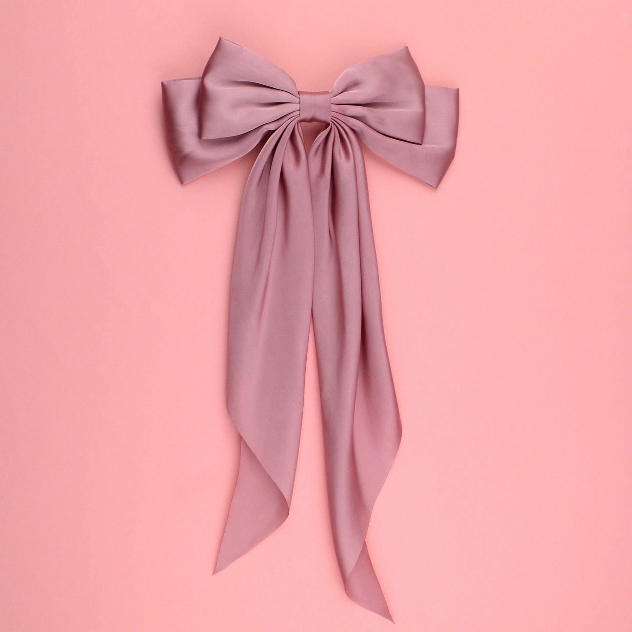 The Bigger The Bow Hair Clip - Rose Pink - Sour Cherry