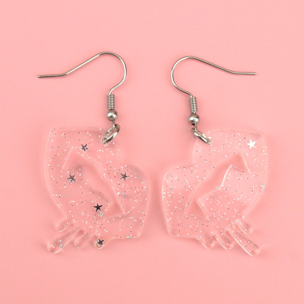 This is the Skin of a Killer Vampire Earrings - Sour Cherry