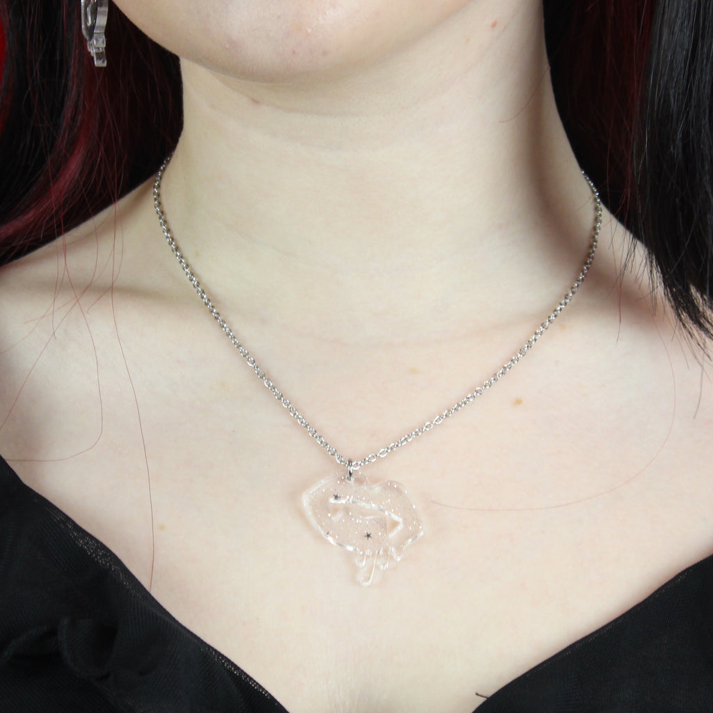 This is the Skin of a Killer Vampire Necklace - Sour Cherry