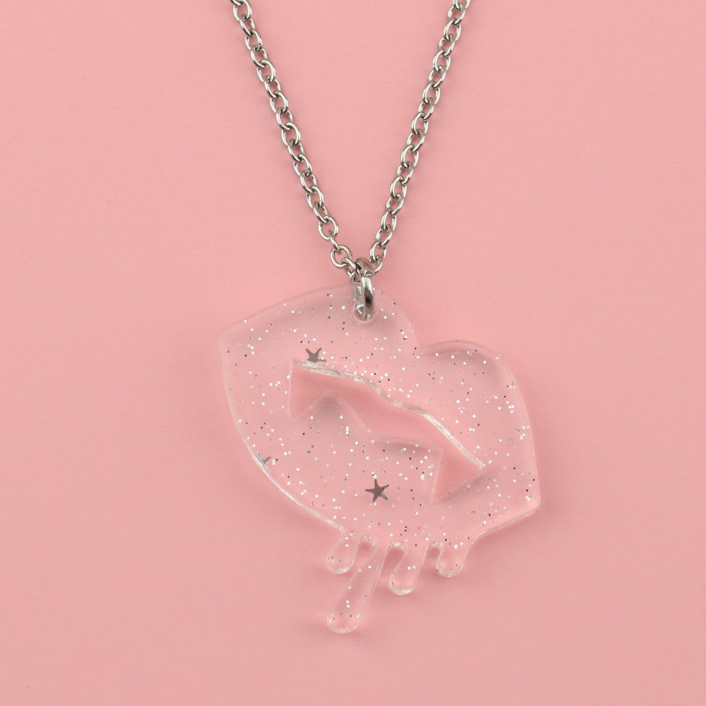 This is the Skin of a Killer Vampire Necklace - Sour Cherry