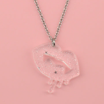 This is the Skin of a Killer Vampire Necklace - Sour Cherry