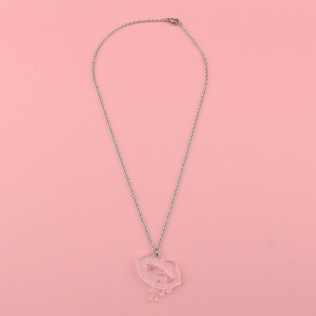 This is the Skin of a Killer Vampire Necklace - Sour Cherry