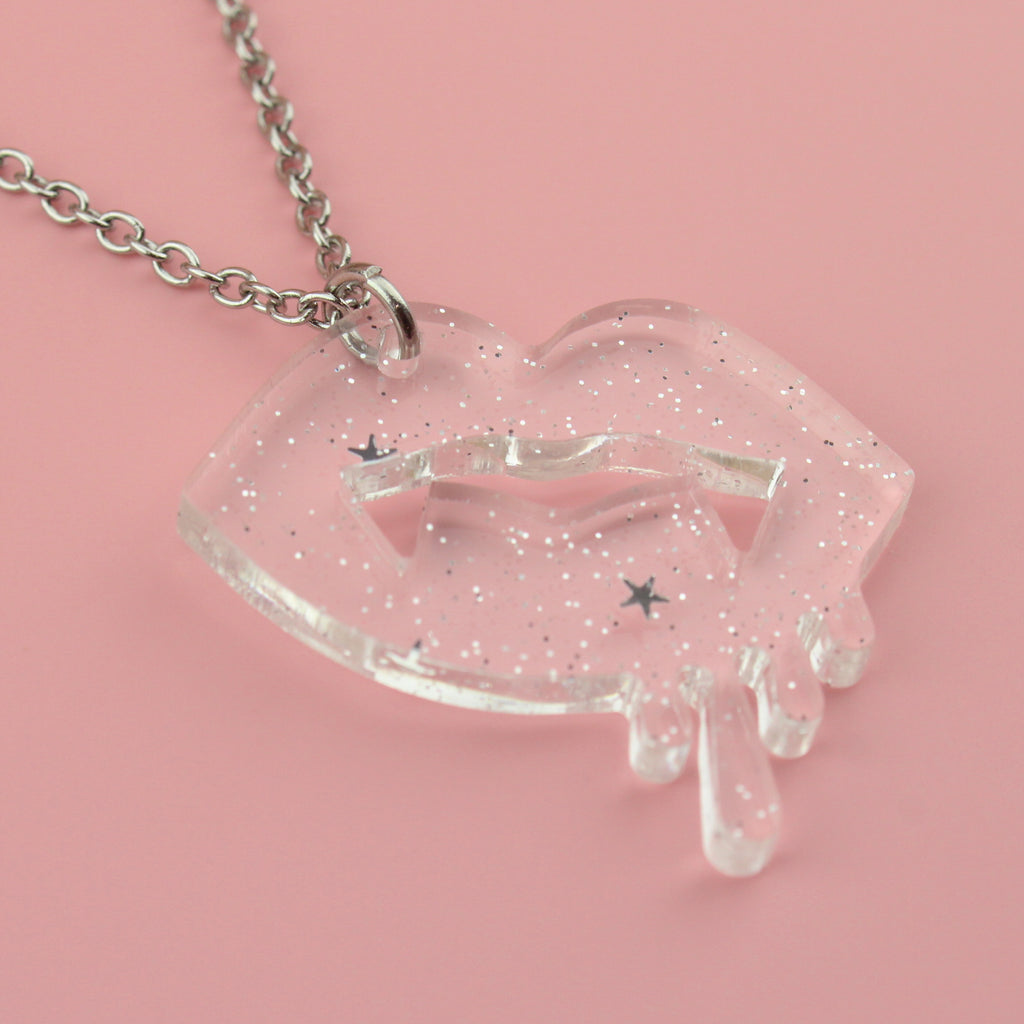 This is the Skin of a Killer Vampire Necklace - Sour Cherry