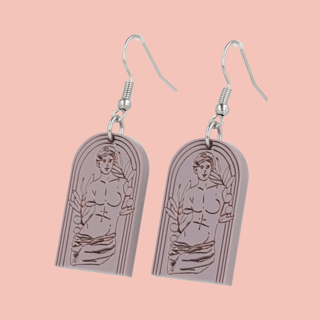 Venus De Milo Earrings - Lavender - Sour Cherry