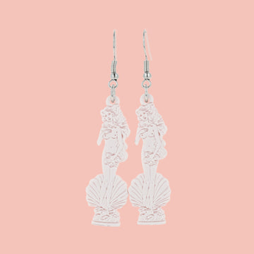 Birth of Venus Body Earrings - Marshmallow Pink - Sour Cherry