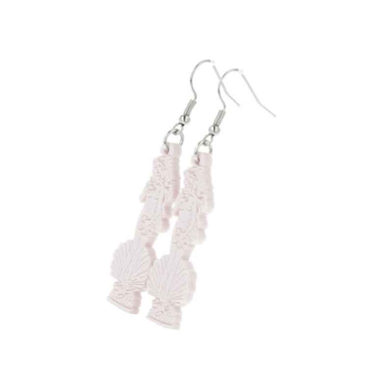 Birth of Venus Body Earrings - Marshmallow Pink - Sour Cherry