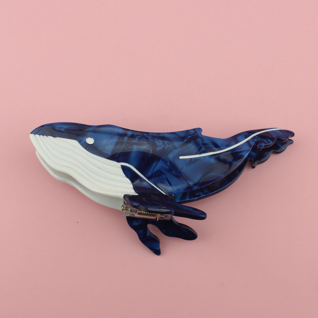 3D Claw Clip in the shape of a Whale