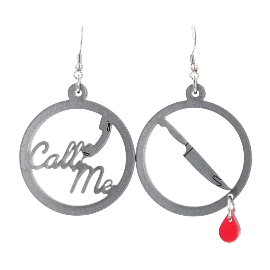 What's Your Favourite Movie? Earrings - Sour Cherry