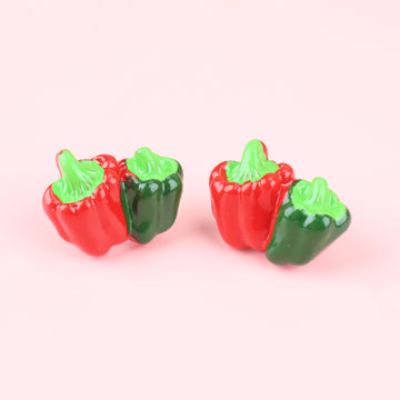 Why Hello Jill! Stud Earrings - Sour Cherry