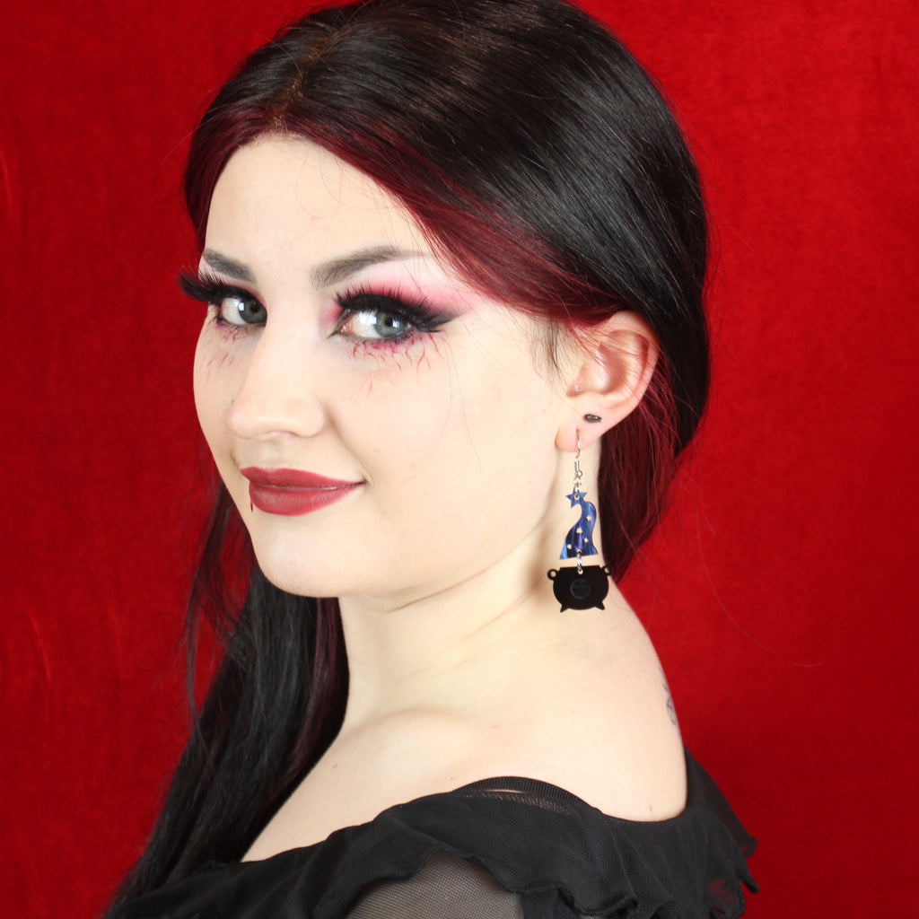 Witches' Brew Earrings - Sour Cherry