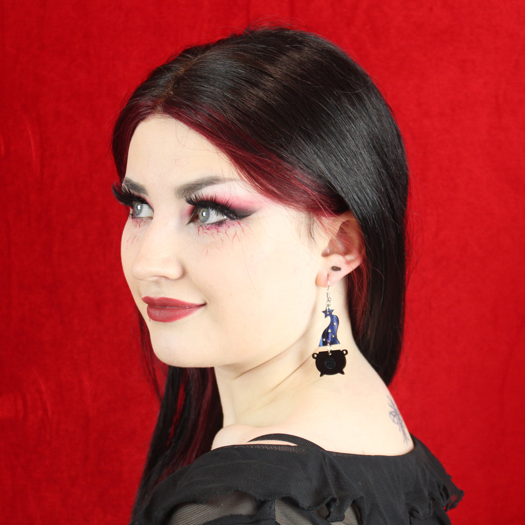 Witches' Brew Earrings - Sour Cherry