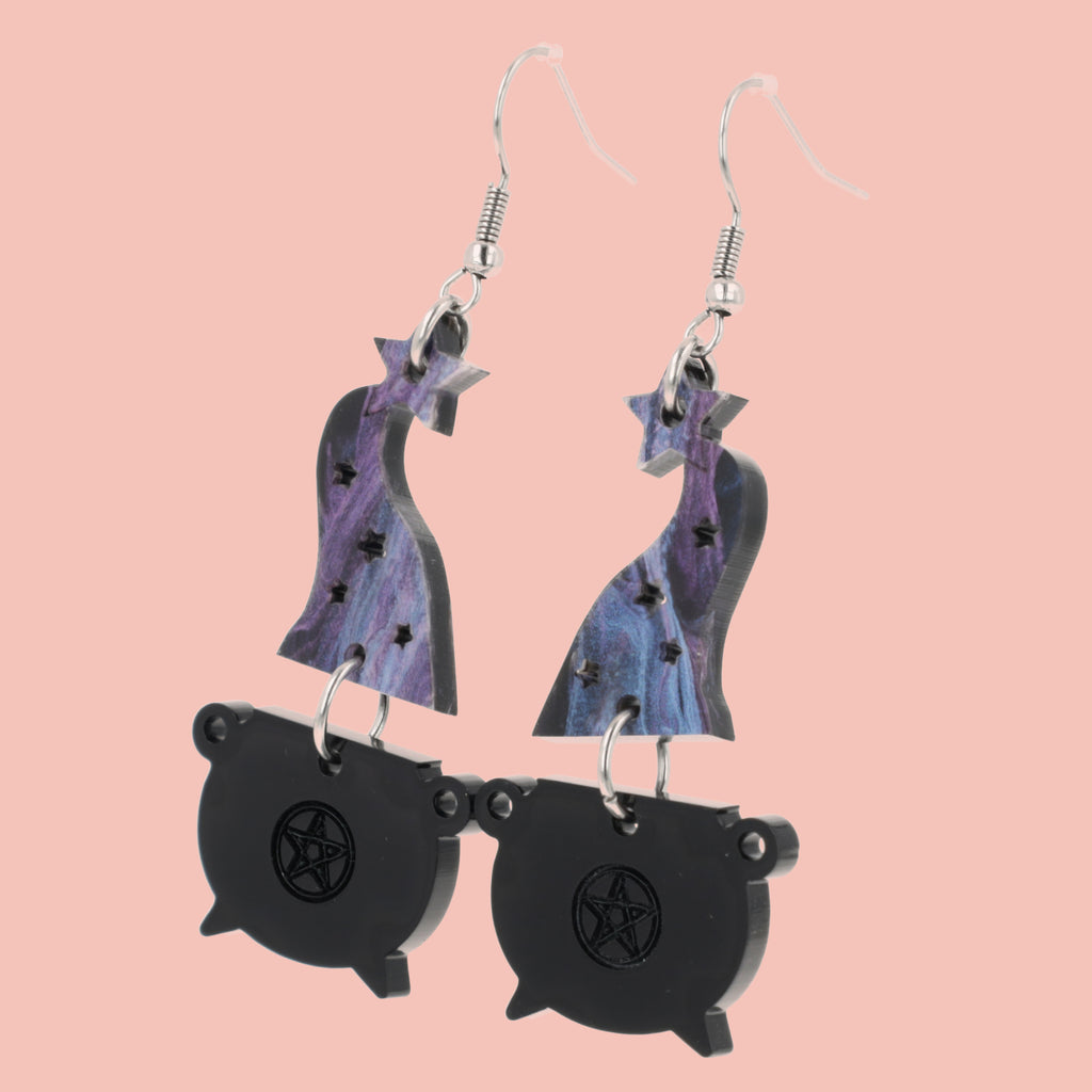 Witches' Brew Earrings - Sour Cherry
