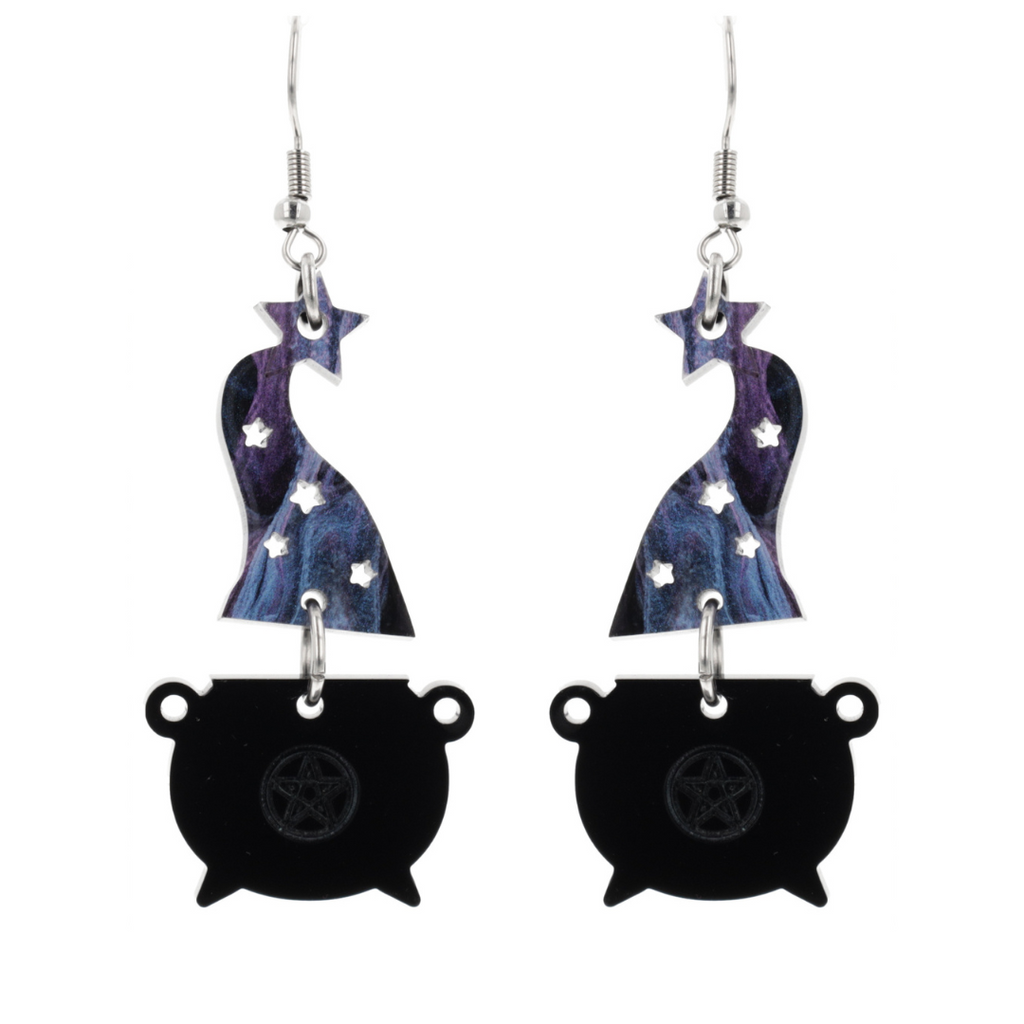 Witches' Brew Earrings - Sour Cherry