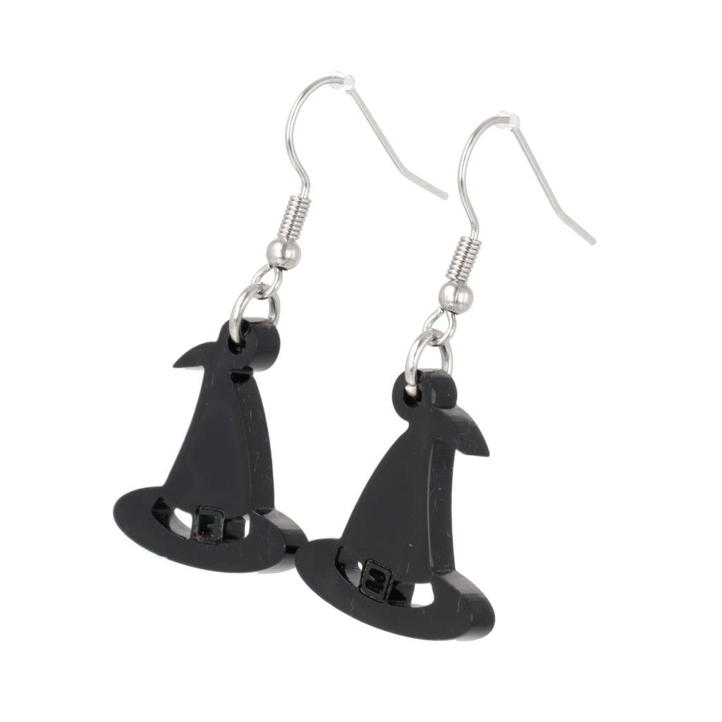 Witches' Hat Earrings - Sour Cherry