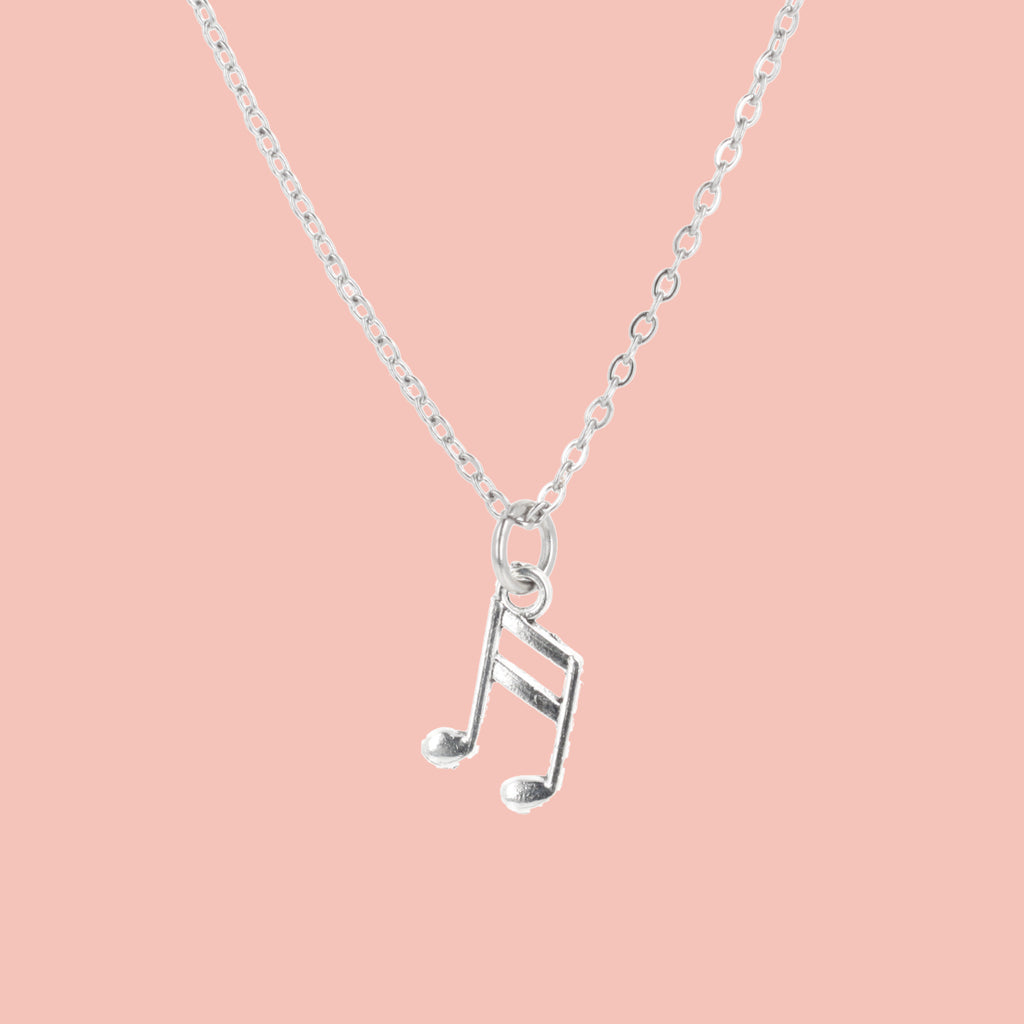 You Are The Music In Me Necklace - Sour Cherry