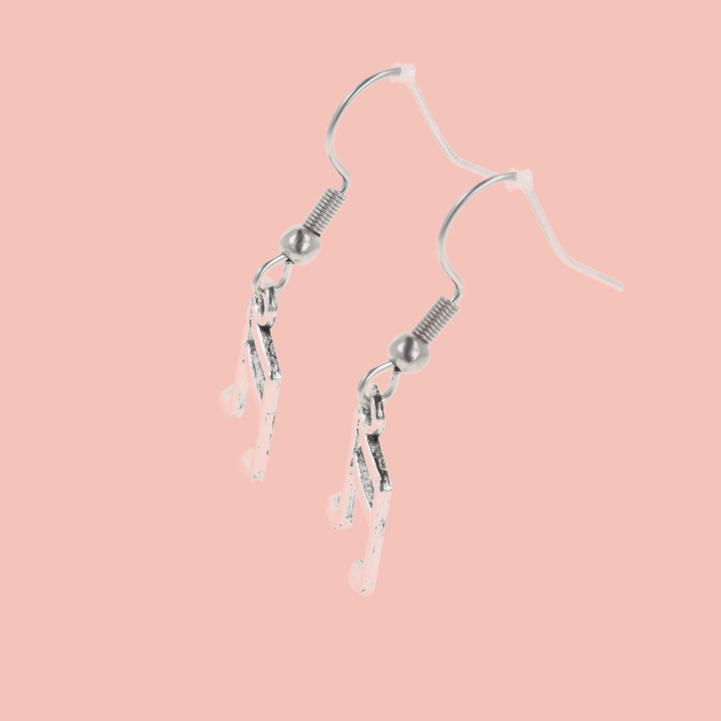 You Are The Music In Me Earrings - Sour Cherry