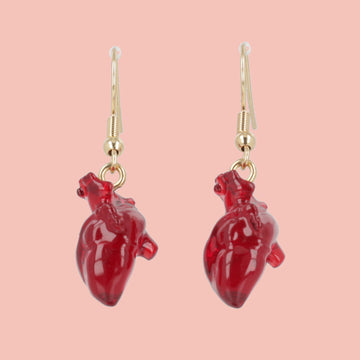 You're Just My Blood Type Earrings - Sour Cherry
