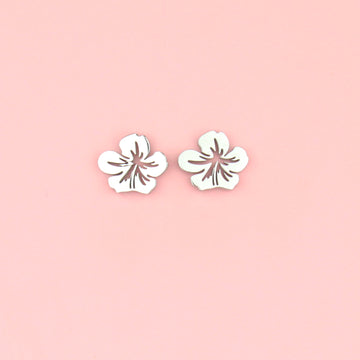 Aloha Stud Earrings - Sour Cherry