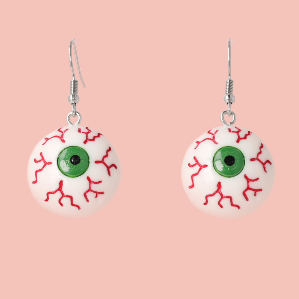 Aren't You A Sight For Sore Eyes Earrings - Sour Cherry