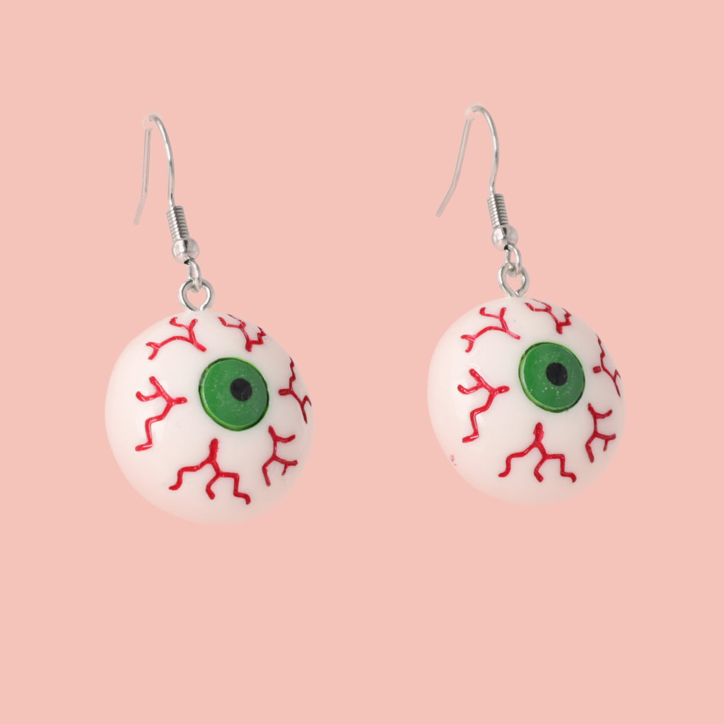 Aren't You A Sight For Sore Eyes Earrings - Sour Cherry